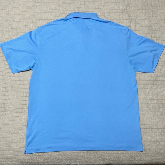 Nike Golf Men’s Short Sleeve Blue Polo Shirt Bay Oaks Country Club Size XXL - Picture 11 of 11